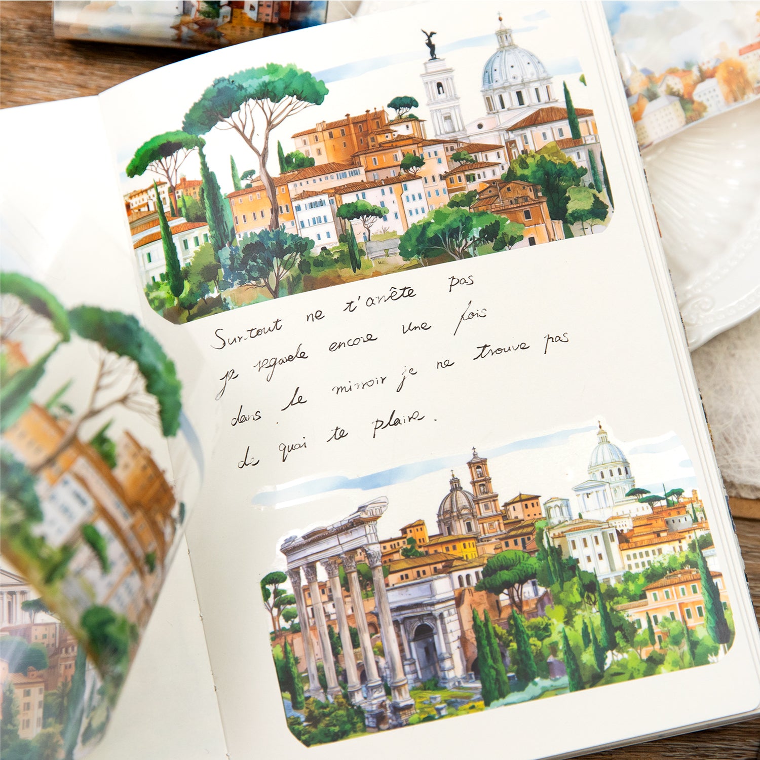 Travel around Europe PET Tape