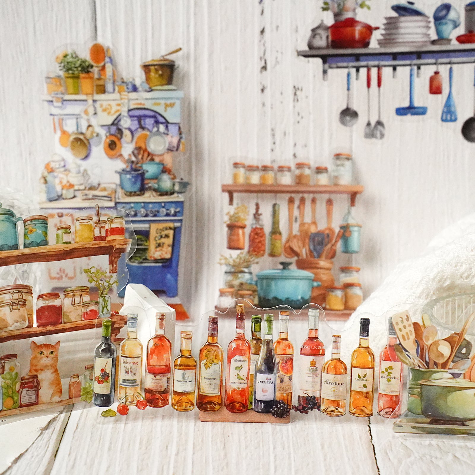 Leisure and fun series PET Sticker