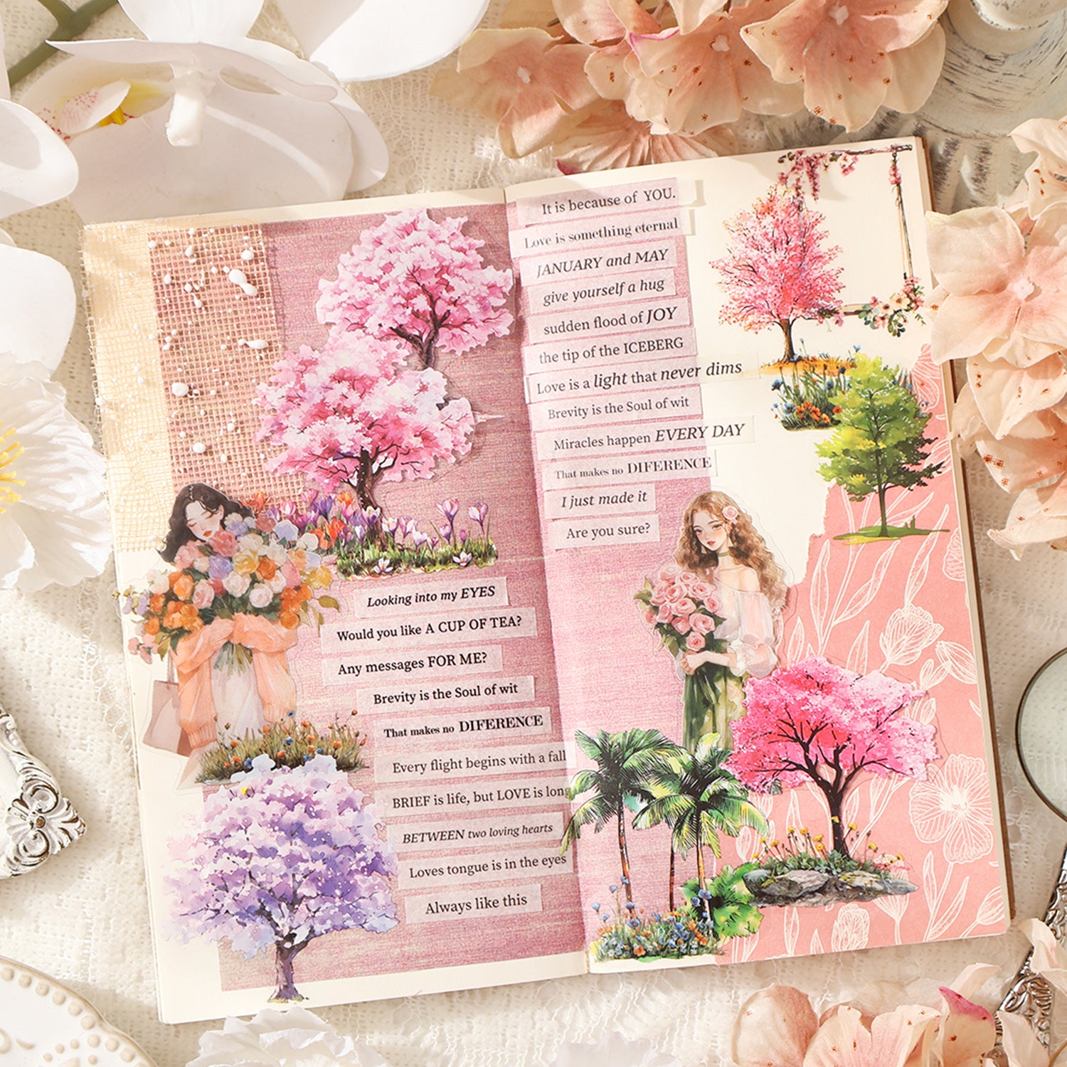 Four Seasons Forest PET Sticker