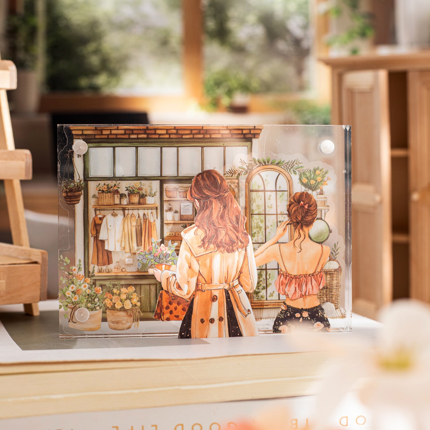 Urban Girl Paper Sticker