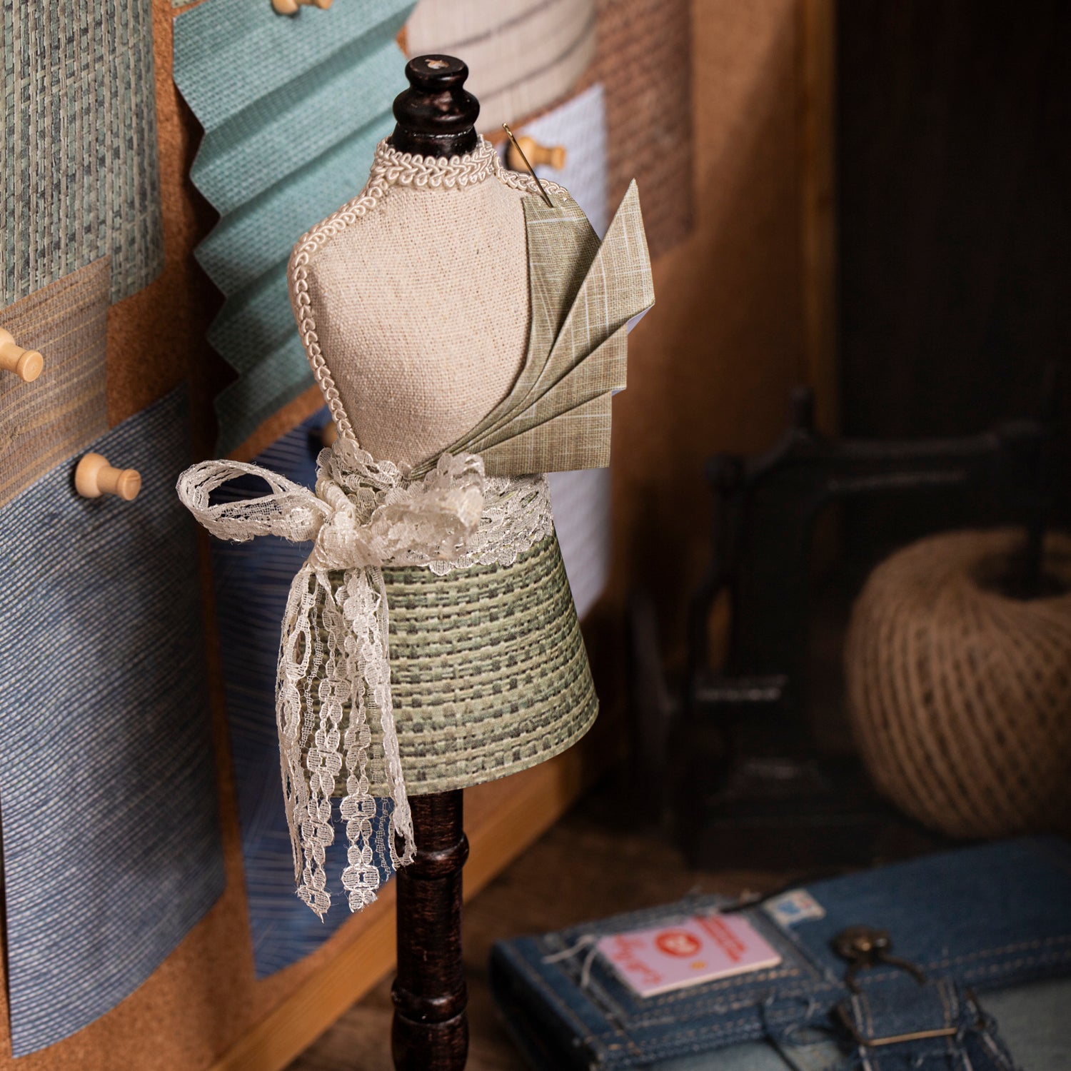 Hand-knitting artisan Washi Sticker