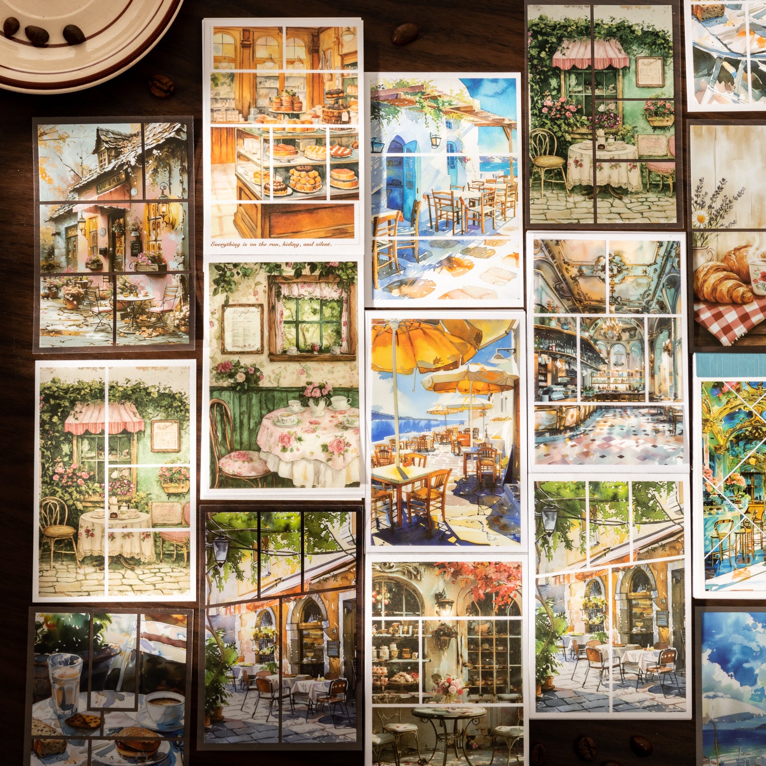 Go To a Coffee Place Sticker Book