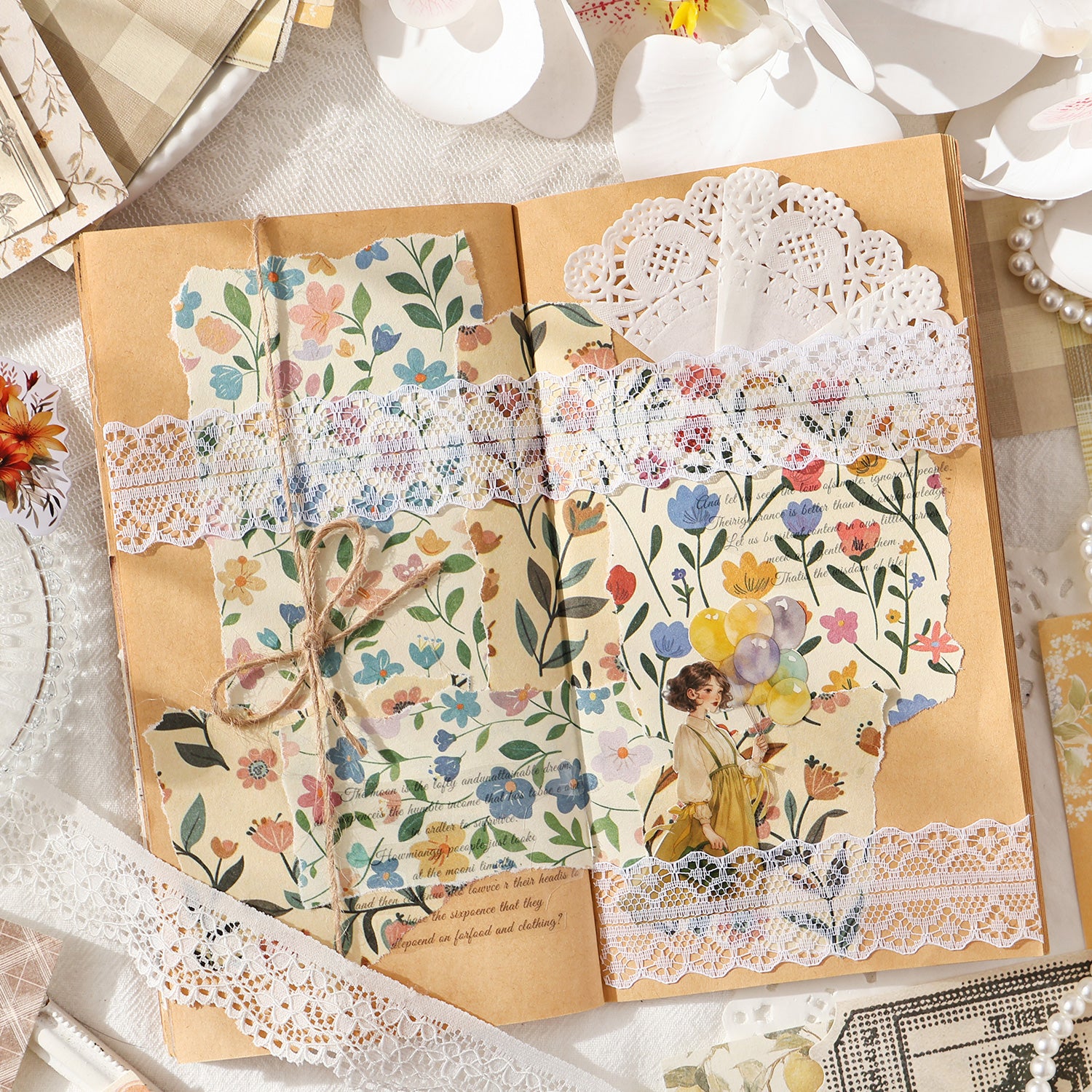 Letters from Afar Scrapbooking Paper and Sticker