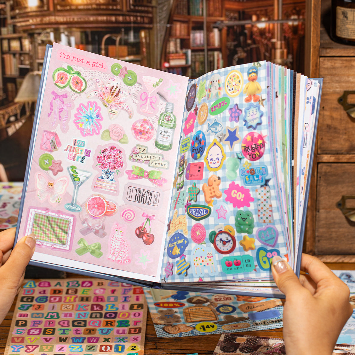 Daily Poetry Sticker Book