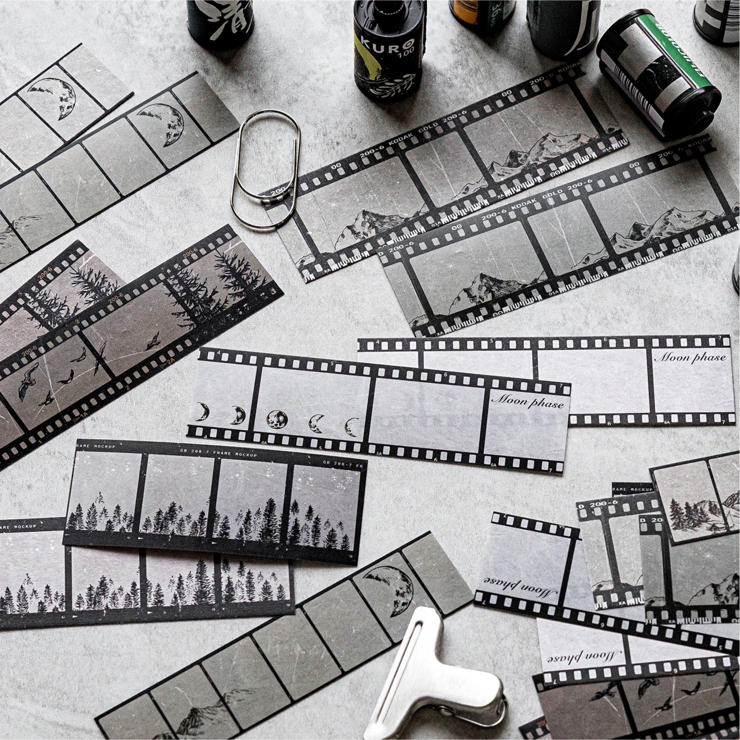 Film Notes PET Sticker