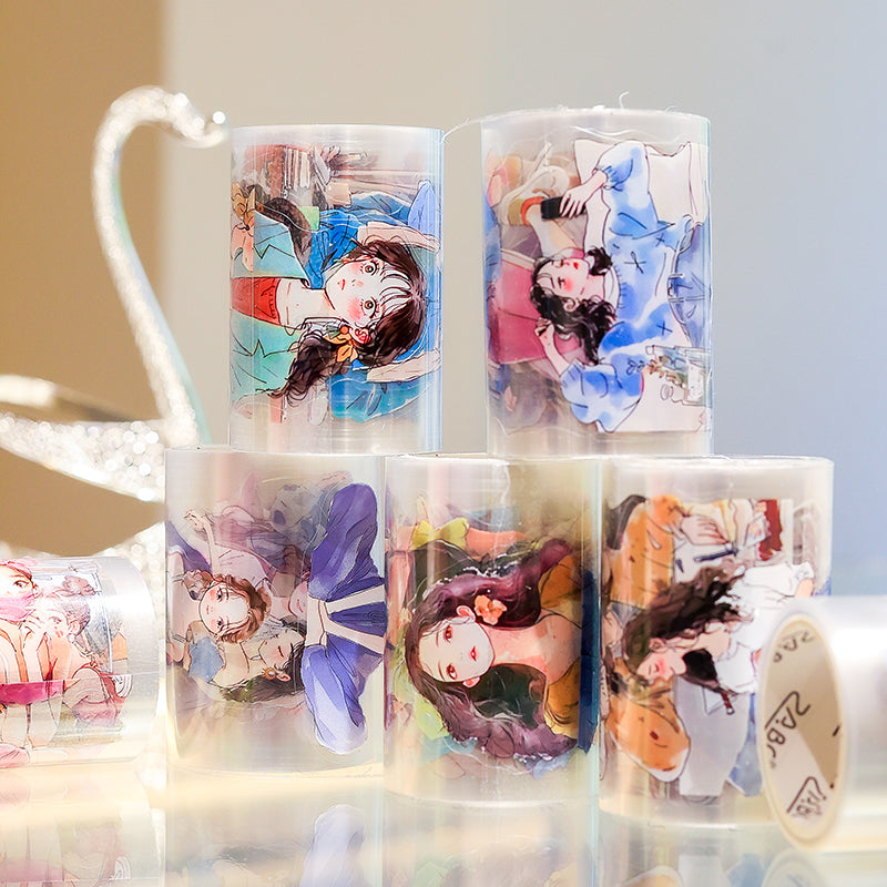 Gentle Years Series Girl Pre-cut PET Tape