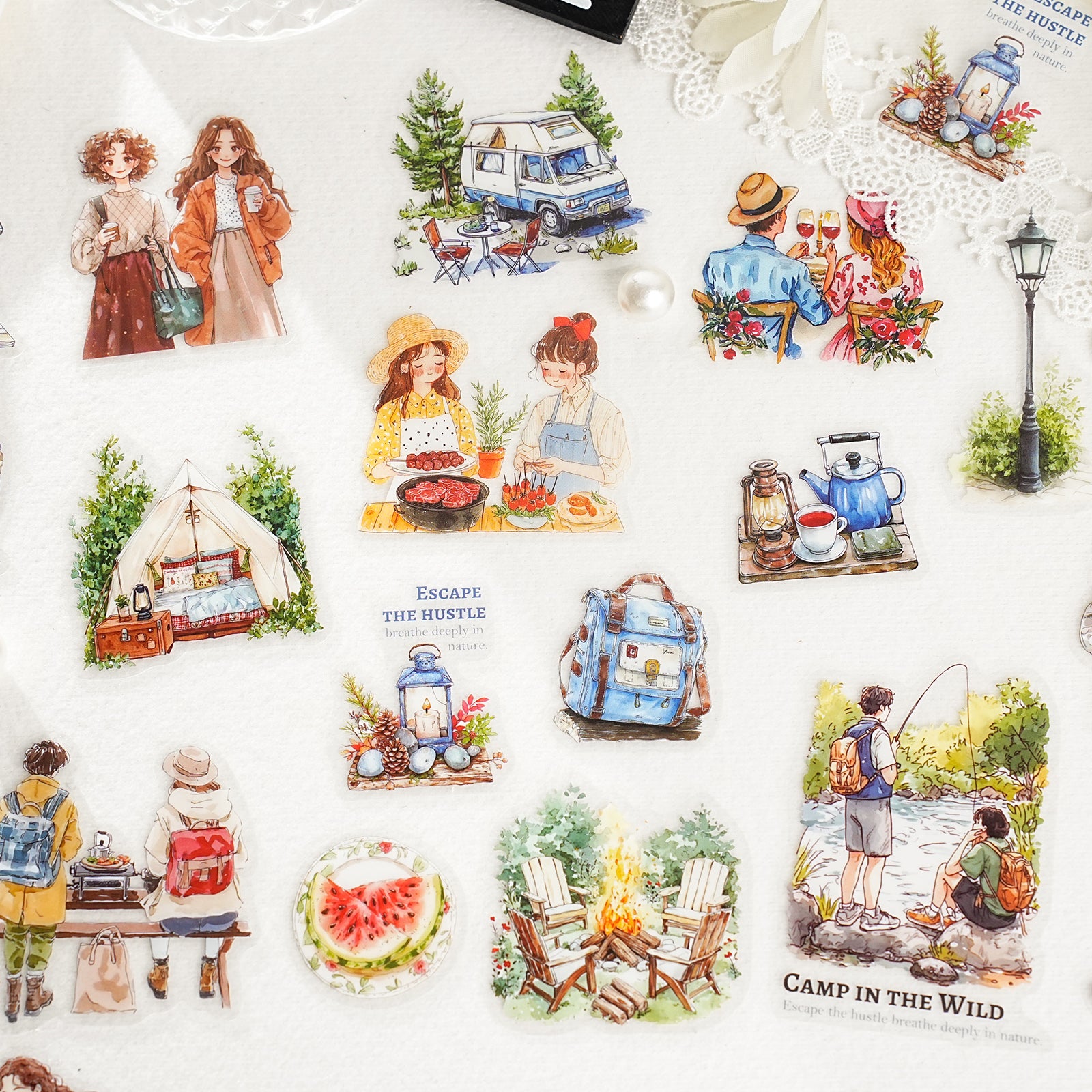 Get together series PET Sticker