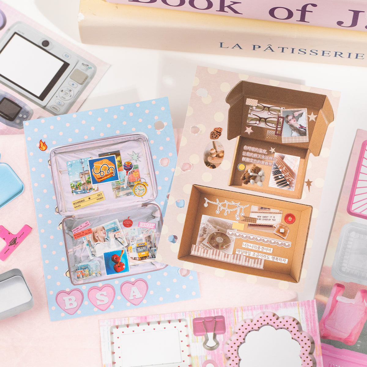 Digital Diary Pre-cut Sticker Book