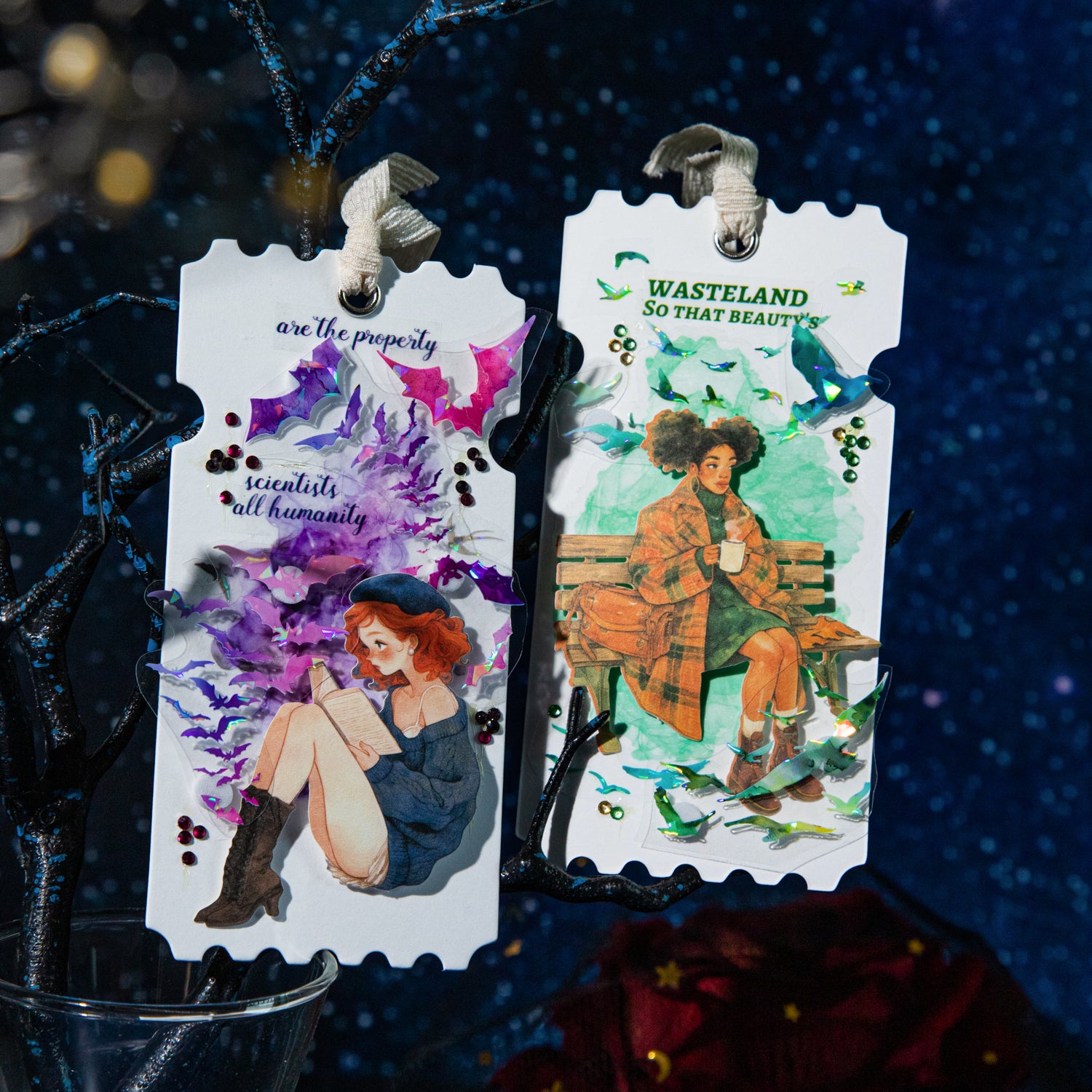 Flying Birds are Hazy PET Tape