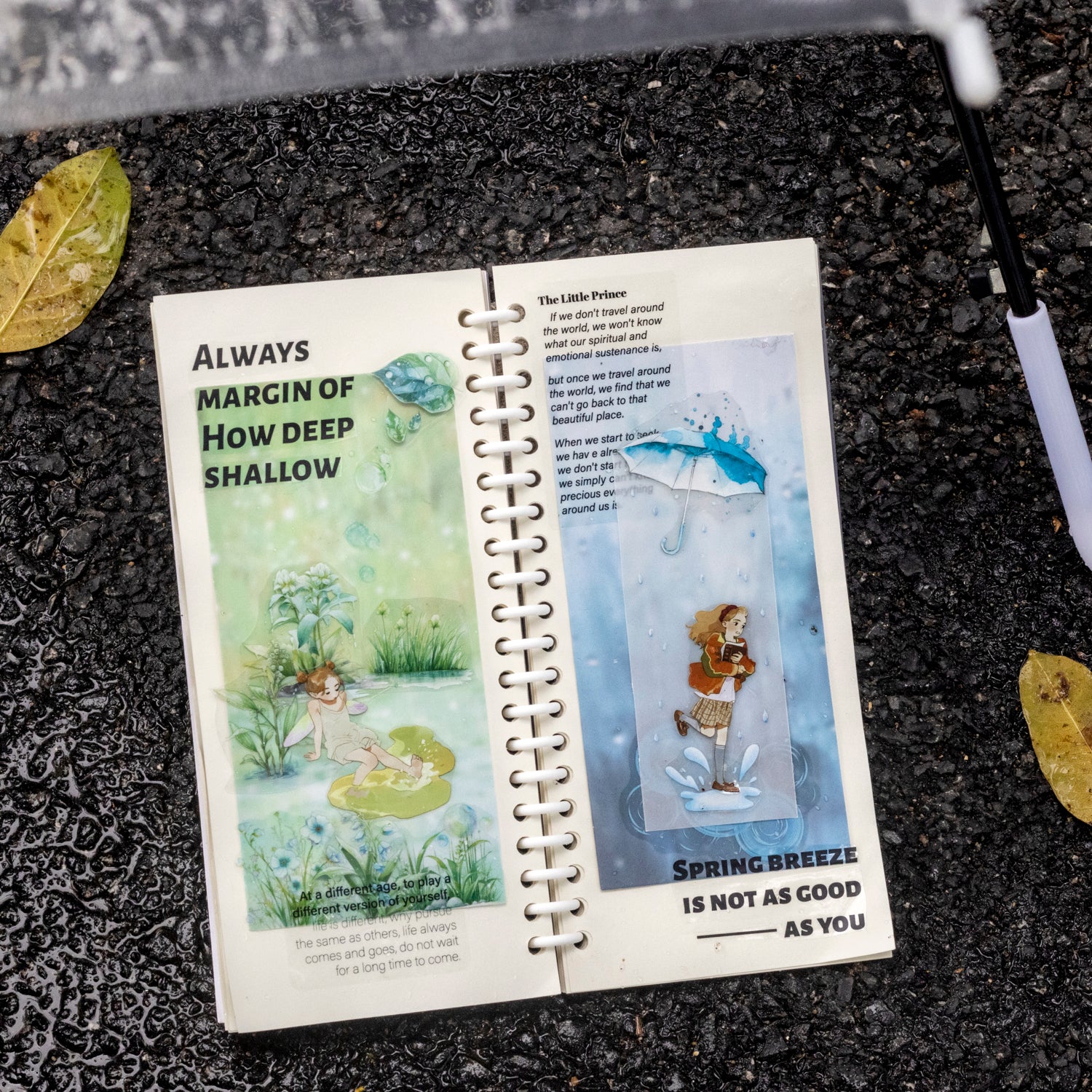 Qing Ning after the rain PET Sticker