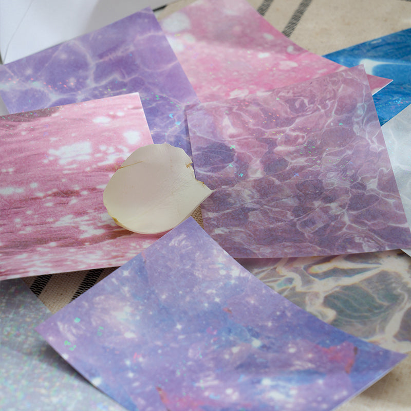 Flowing Sea of Stars PET & Washi Sticker