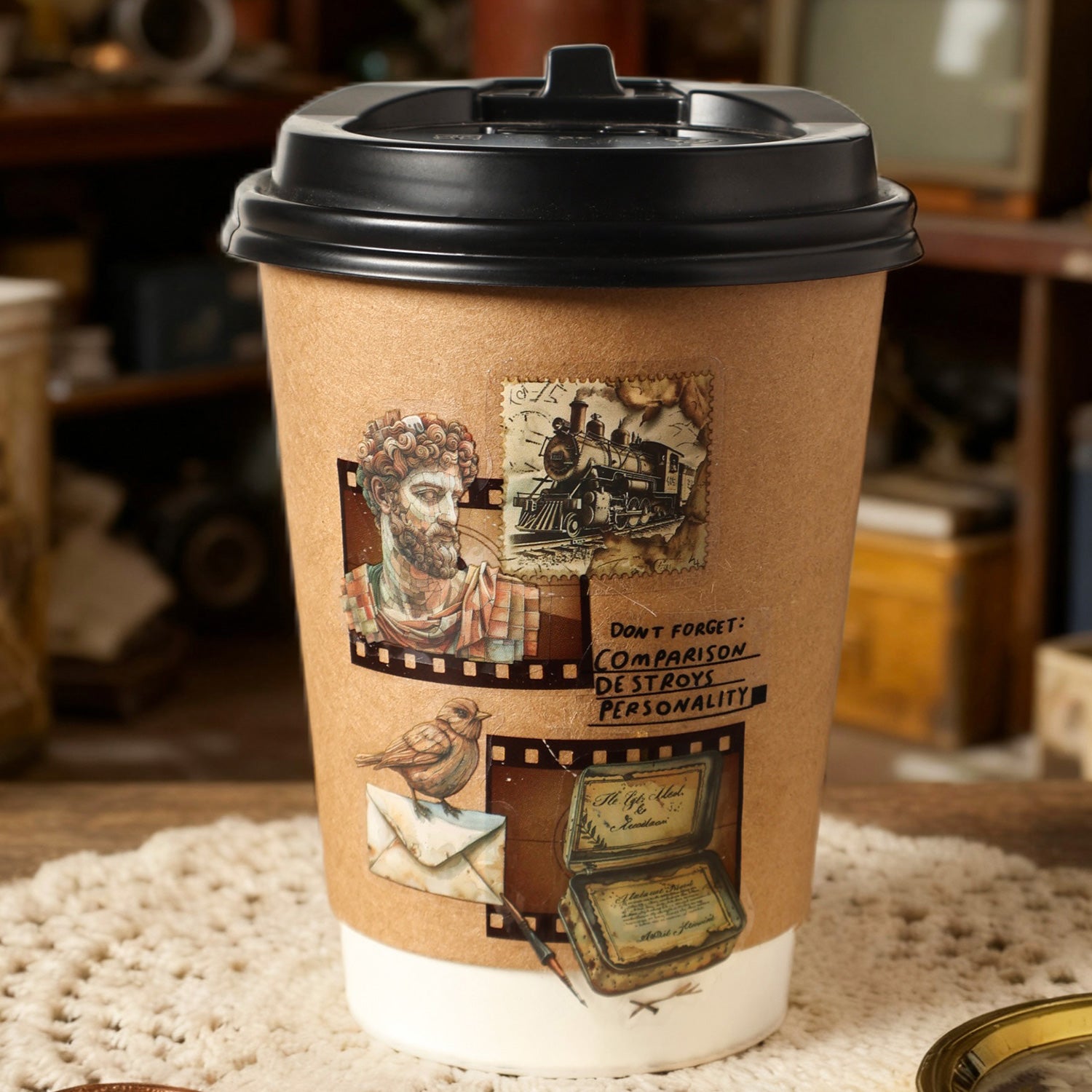 Vintage Clothing & Collectibles Sticker