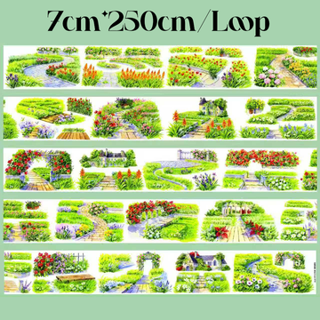 【SZCX】Garden Pathway Landscape PET Tape