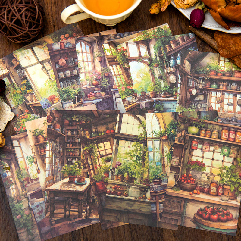 Afternoon-time Scrapbooking Paper