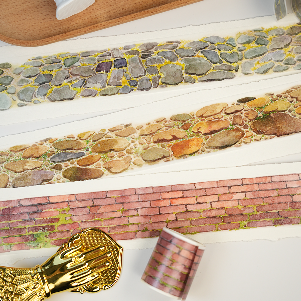 【ZERO】Roads/Walls/Floor/Steps Landscaping Tape (67 Styles) (Whole Roll Tape)