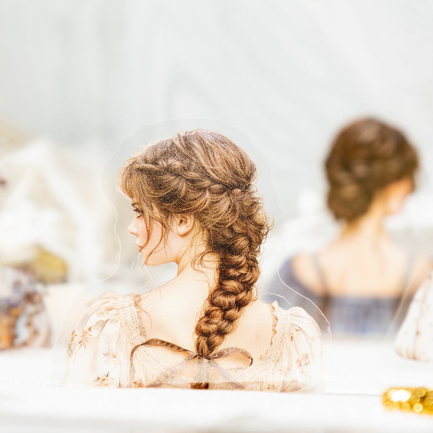 Morning Beauty Character PET Sticker