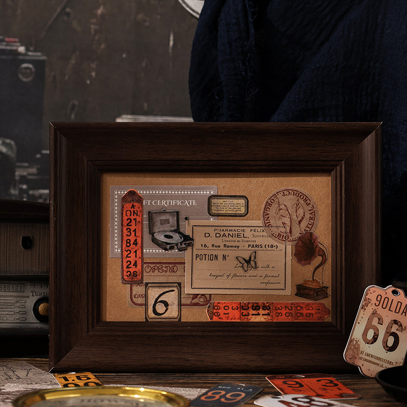 Digital Deconstruction Paper Sticker