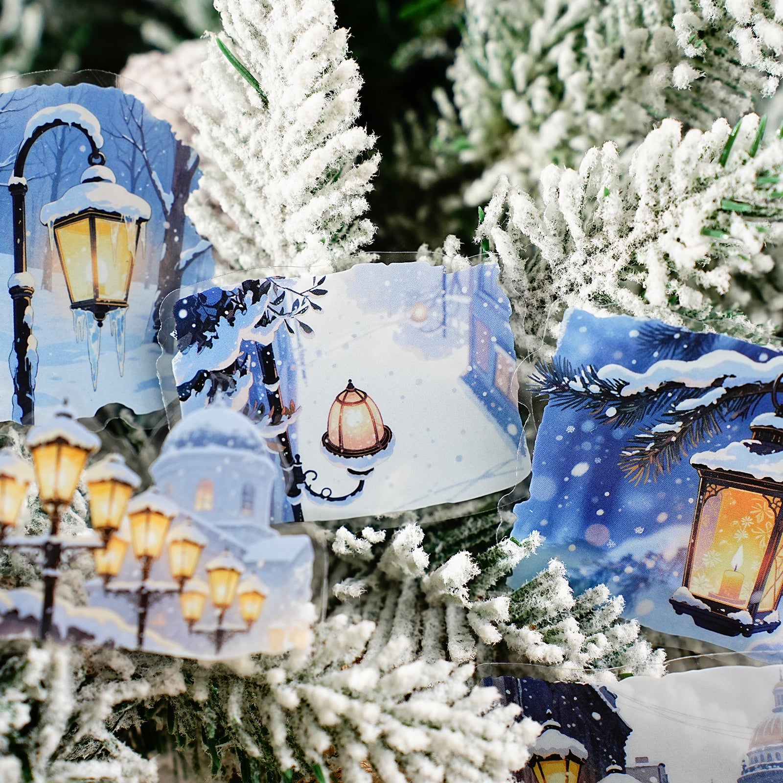 Dim Lights Series PET Sticker