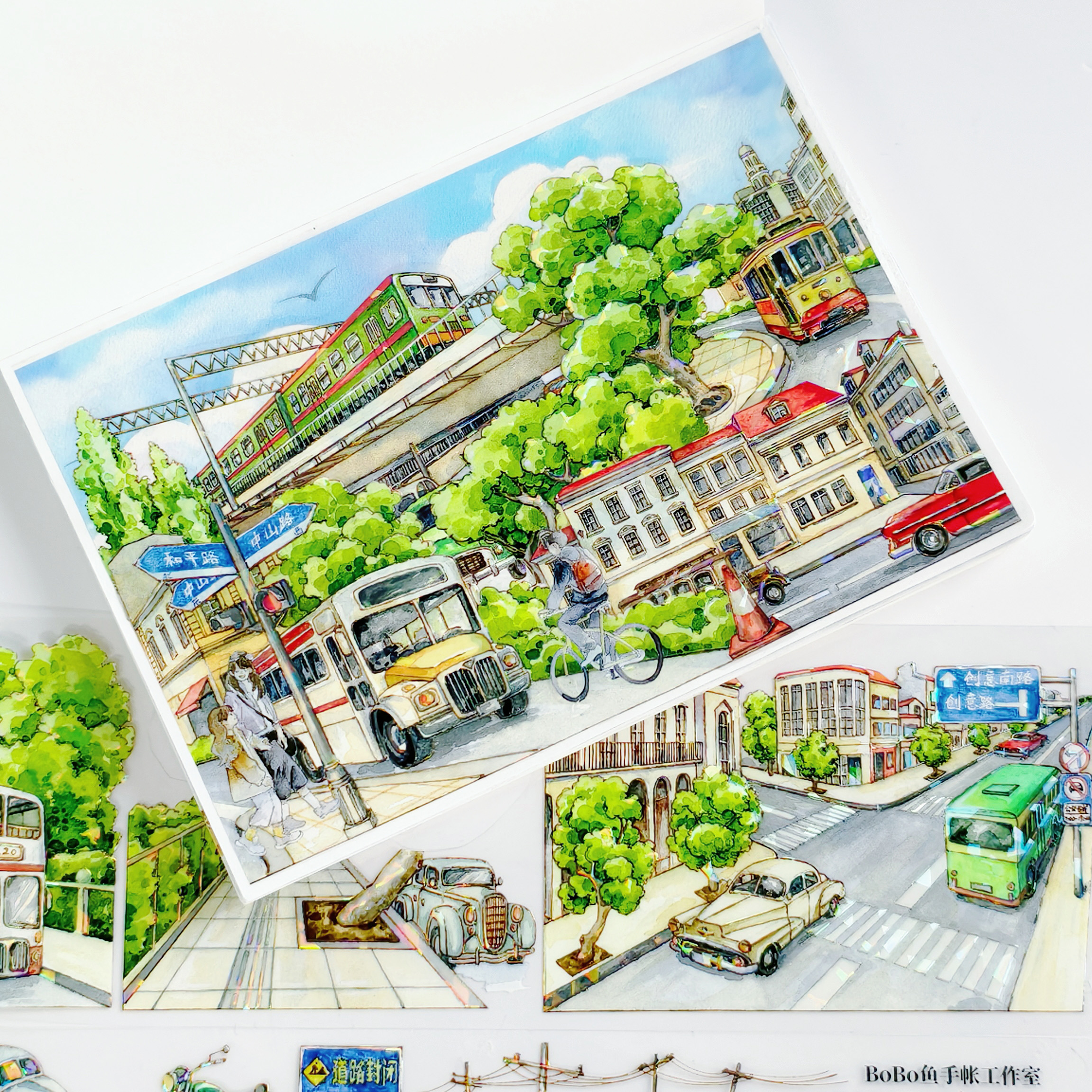 【BOBOYU】Route 66 Landscaping Tape