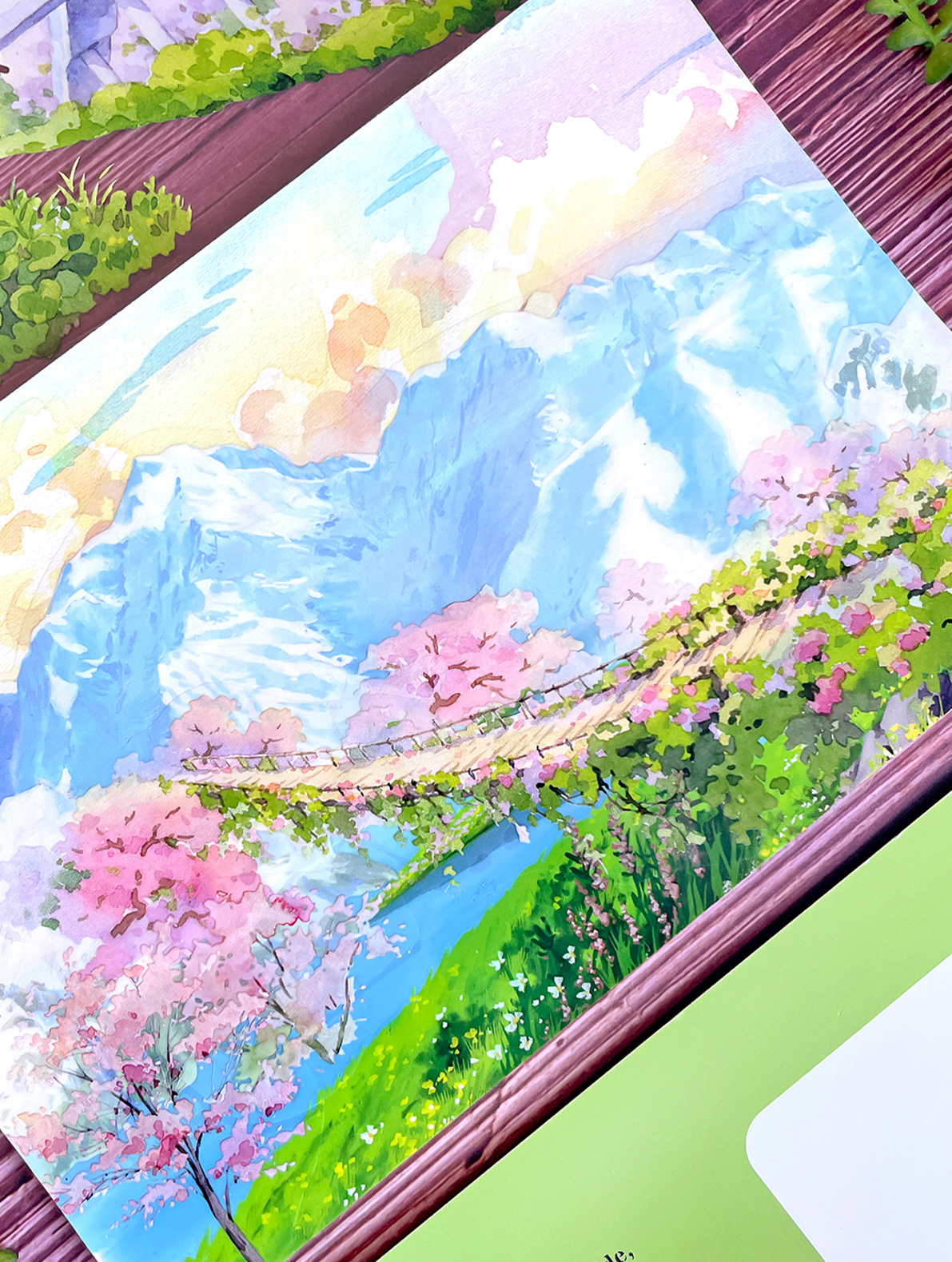 【NEW Studio】Blooming Corridor Landscaping Tape