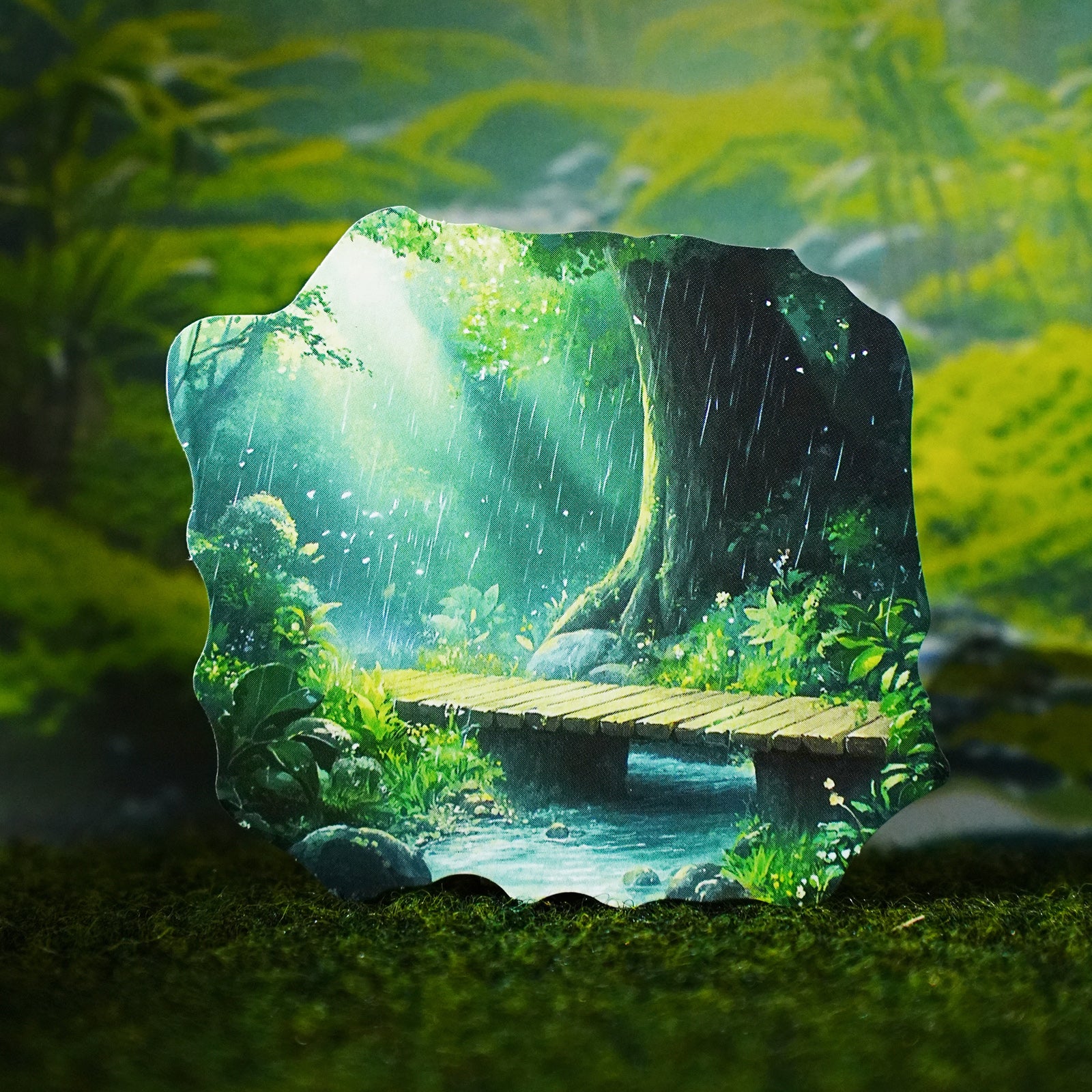 Rain Love Series PET Sticker