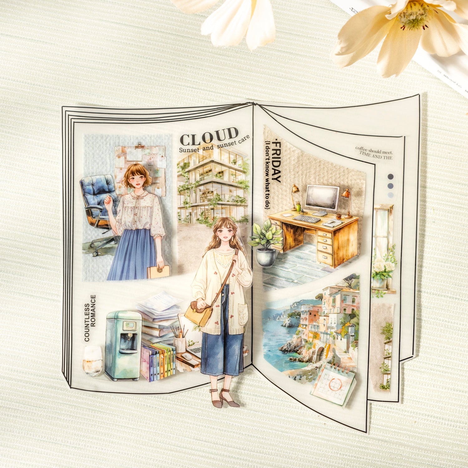 Changing Professional Sticker Books