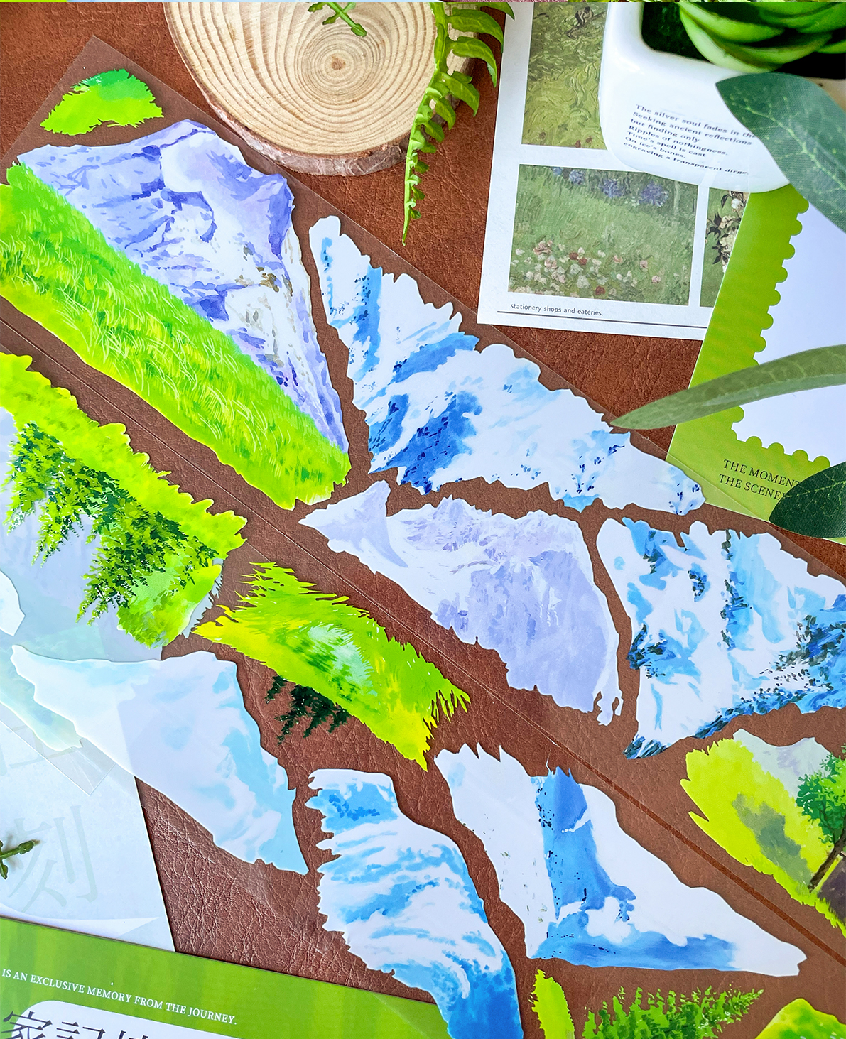 【NEW Studio】Journey to the Snowy Mountains Landscaping Tape