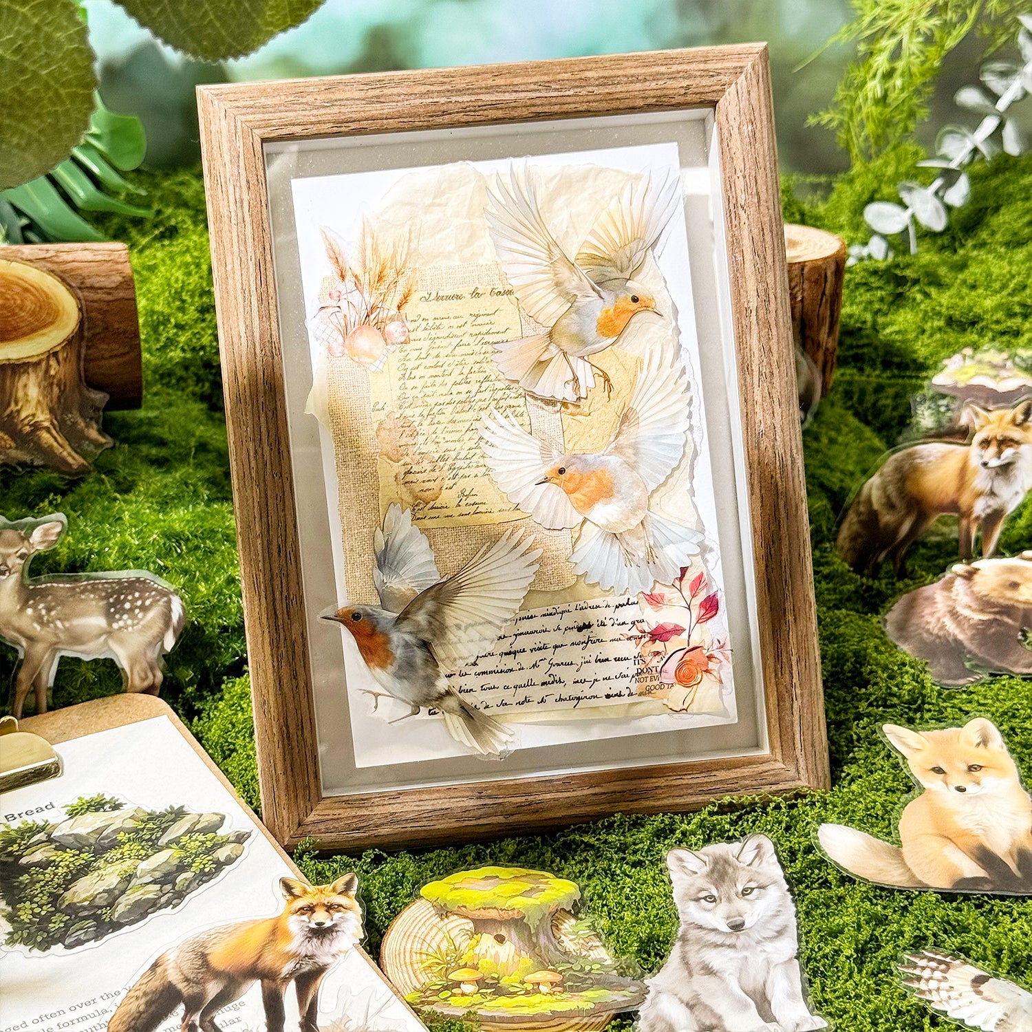 Green Field Series PET Sticker