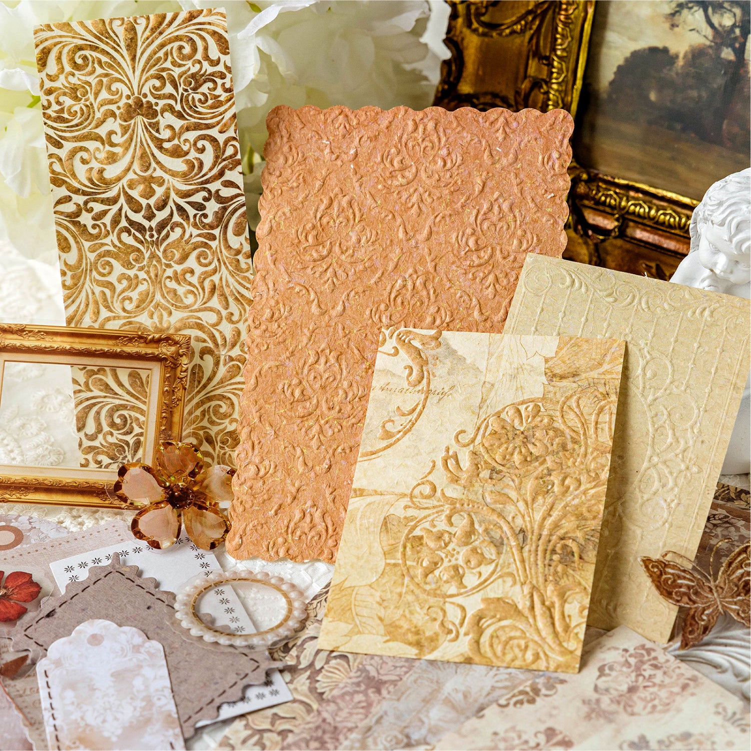 Floating Text Series Scrapbooking Paper and Sticker