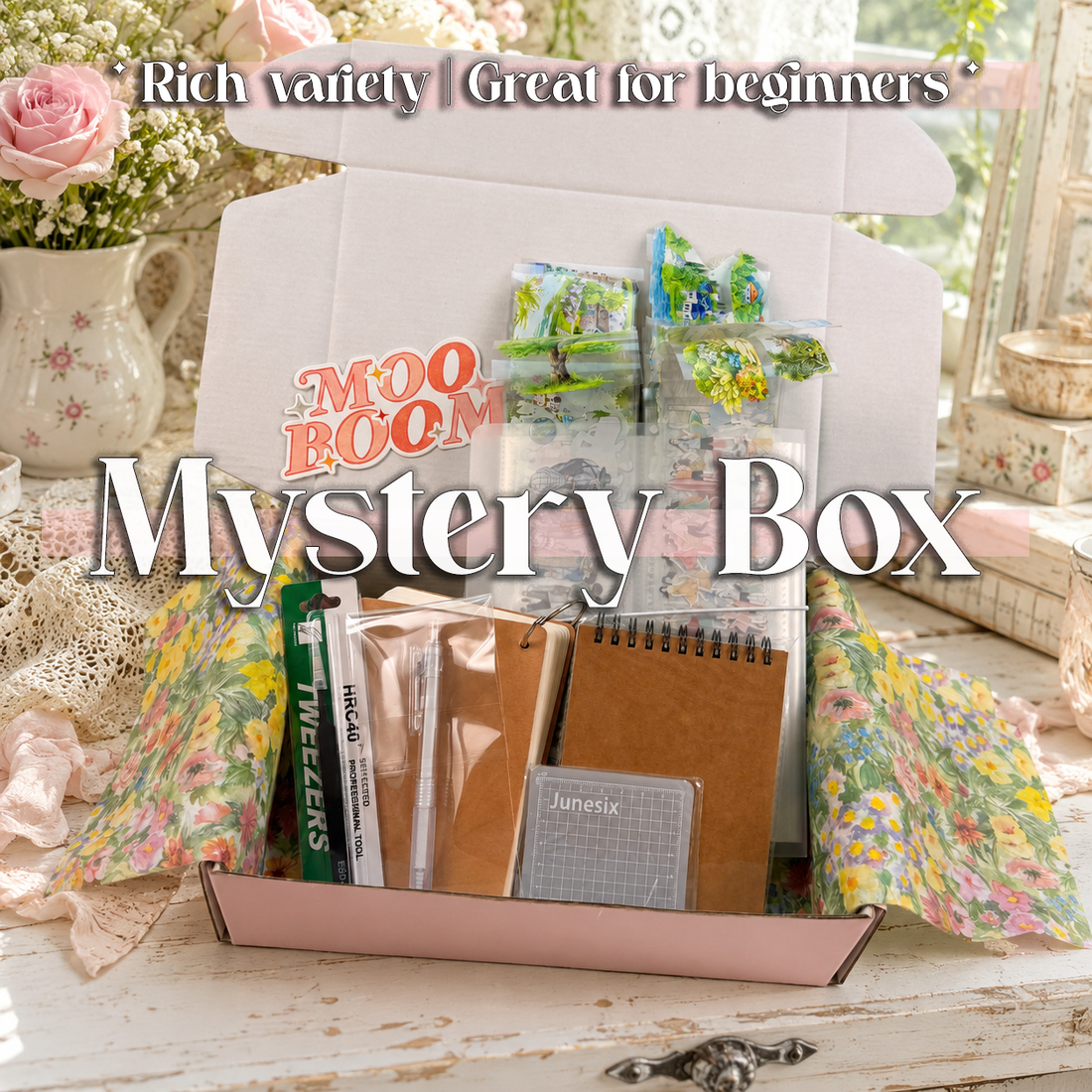 Landscape-Themed Journal & Scrapbooking Mystery Box | Great for beginners