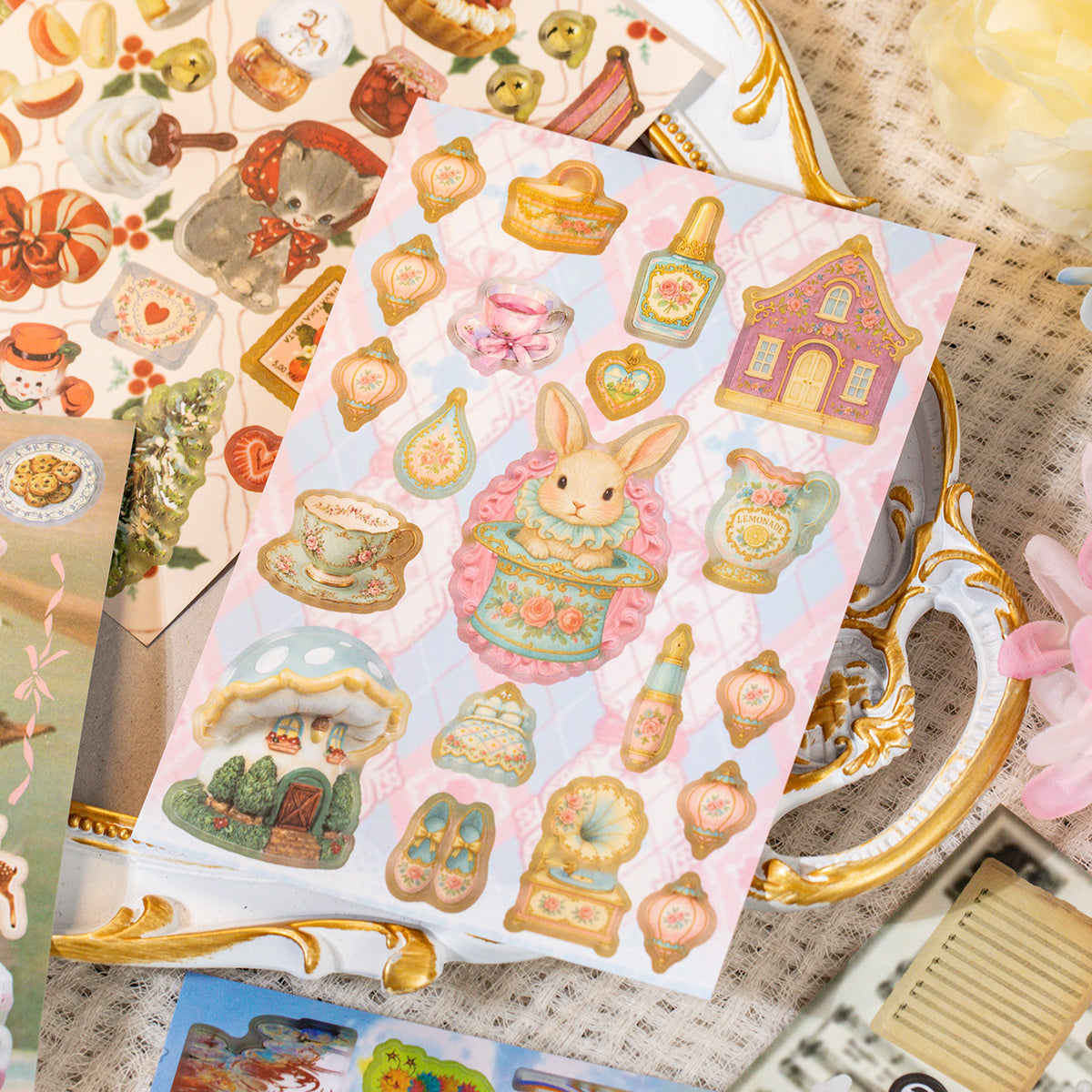 Dark Night Sigh Pre-cut Sticker Book