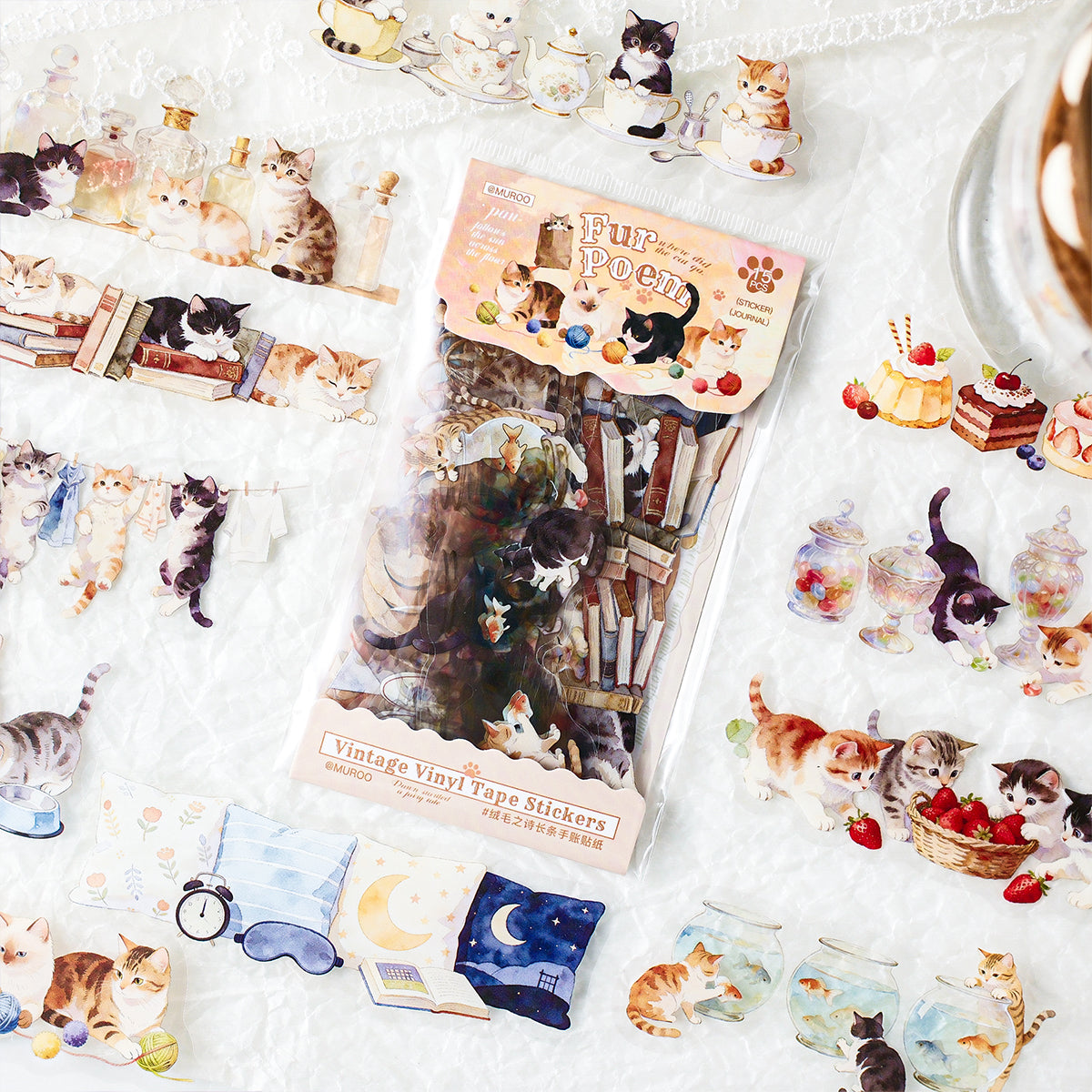 Strip Decoration PET Sticker