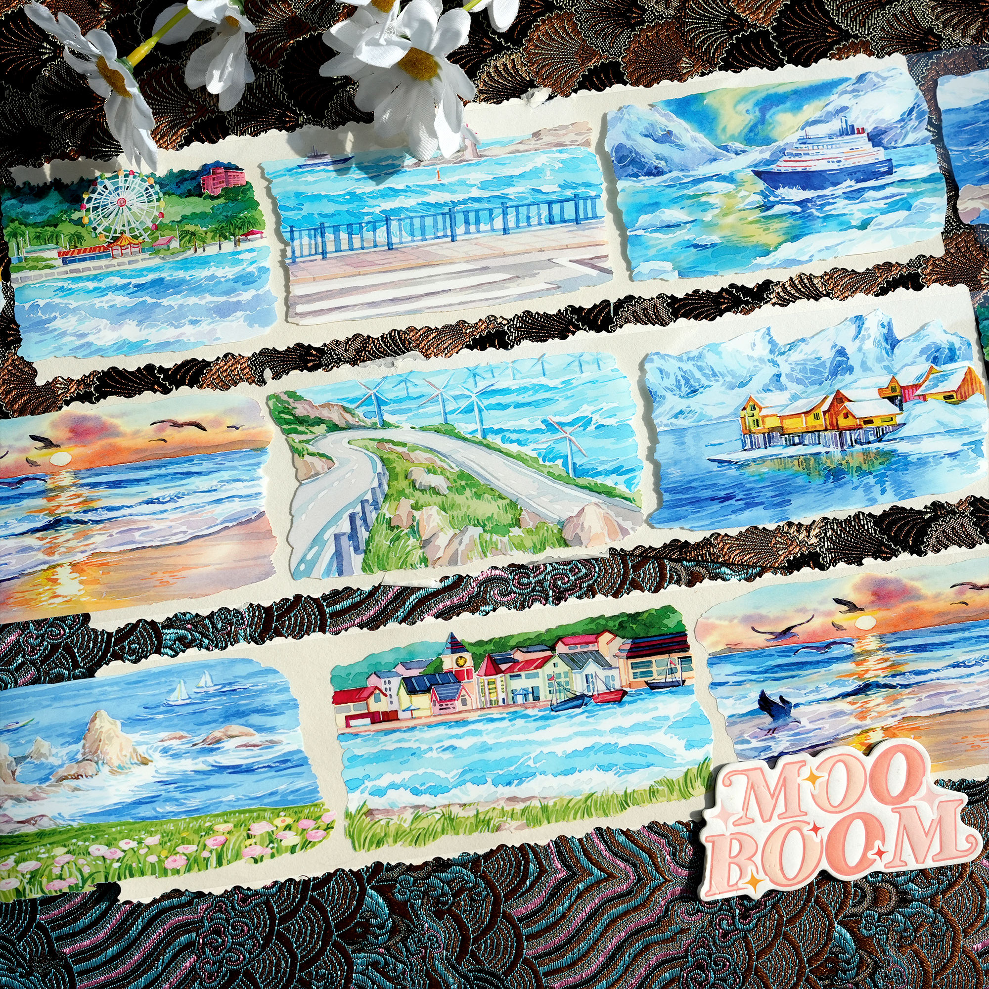 【XT】Seaside Town Landscaping Tape