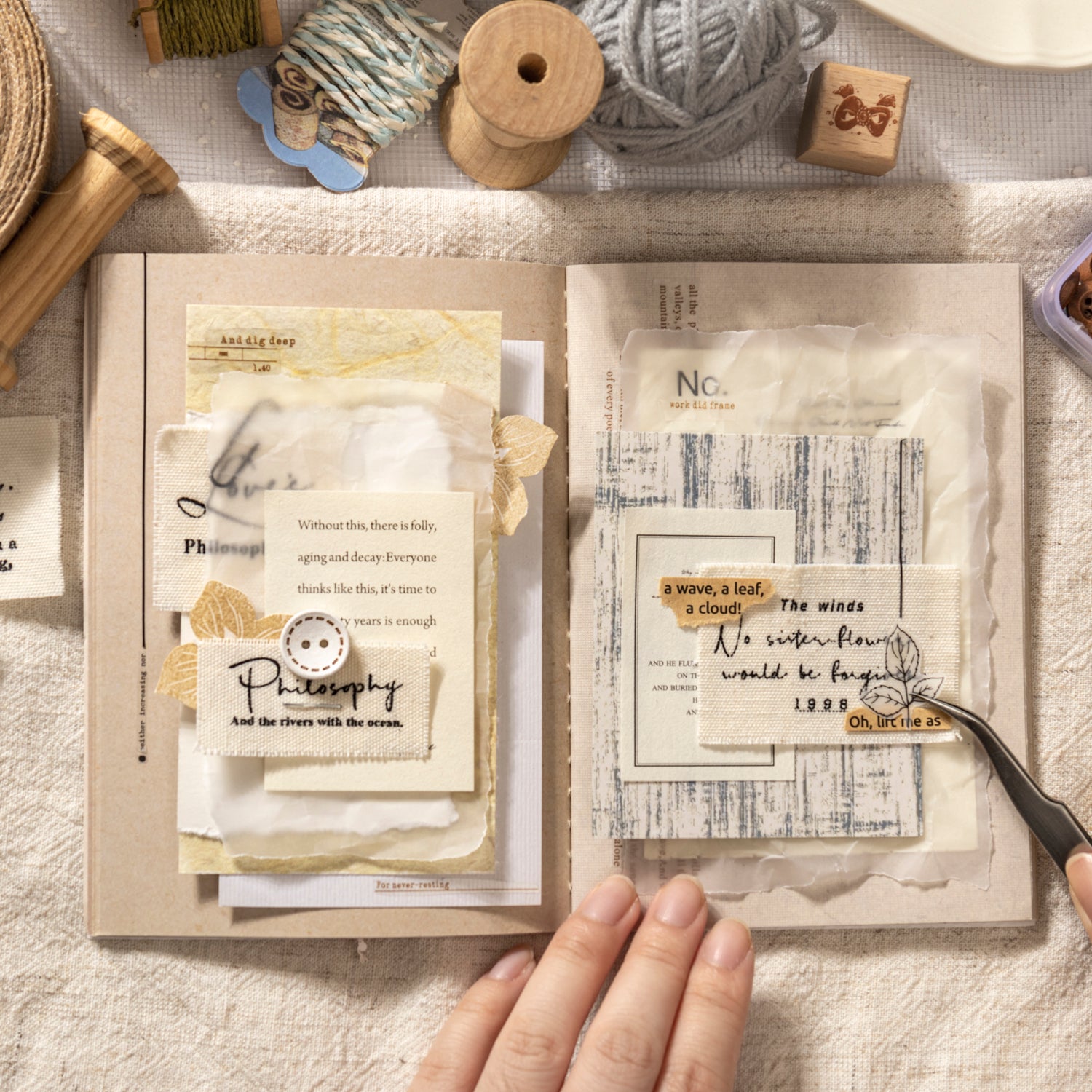 Cloth Workshop Scrapbooking Cloth