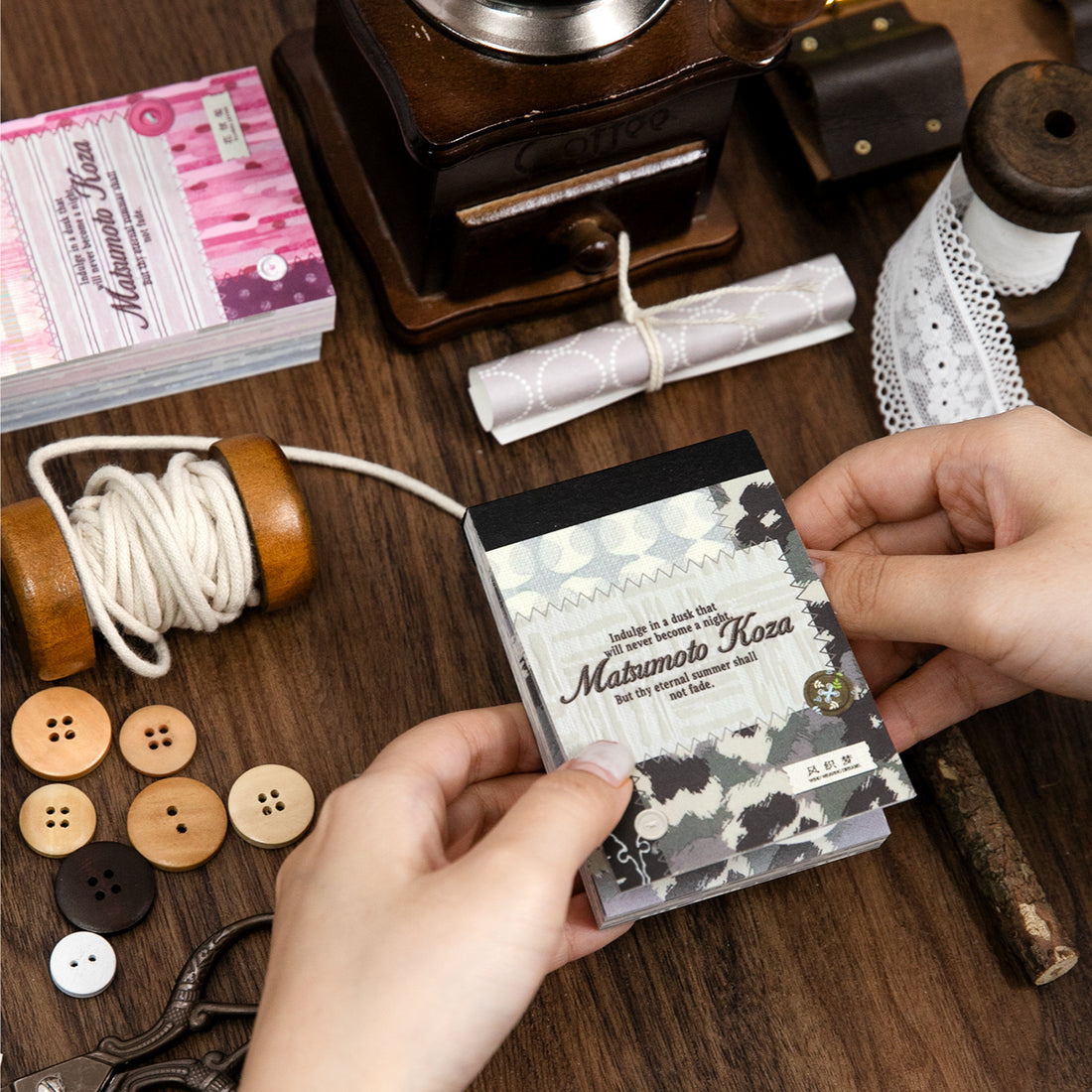 Sketches Among the Pines Scrapbooking Paper