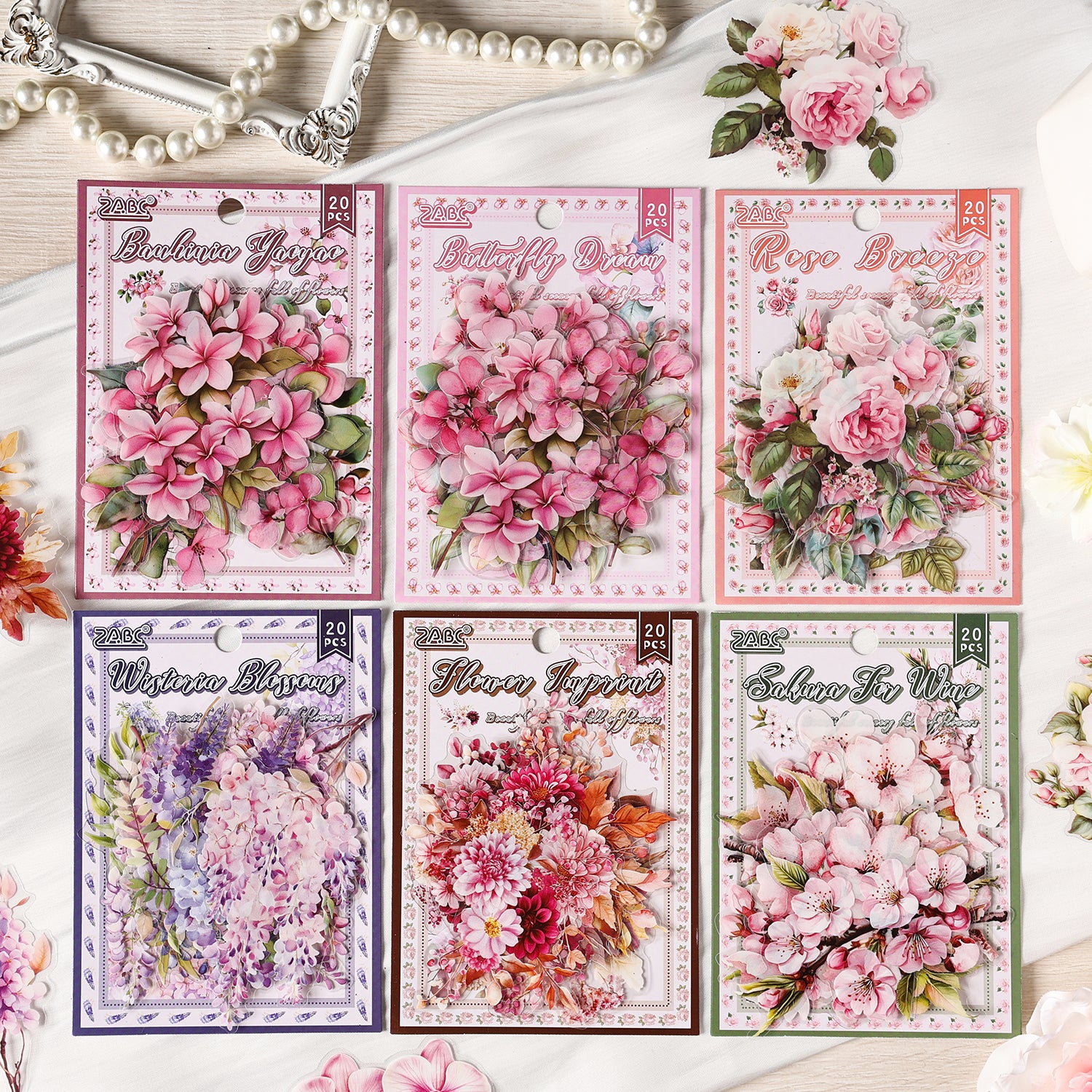 Flowering Branch PET Sticker