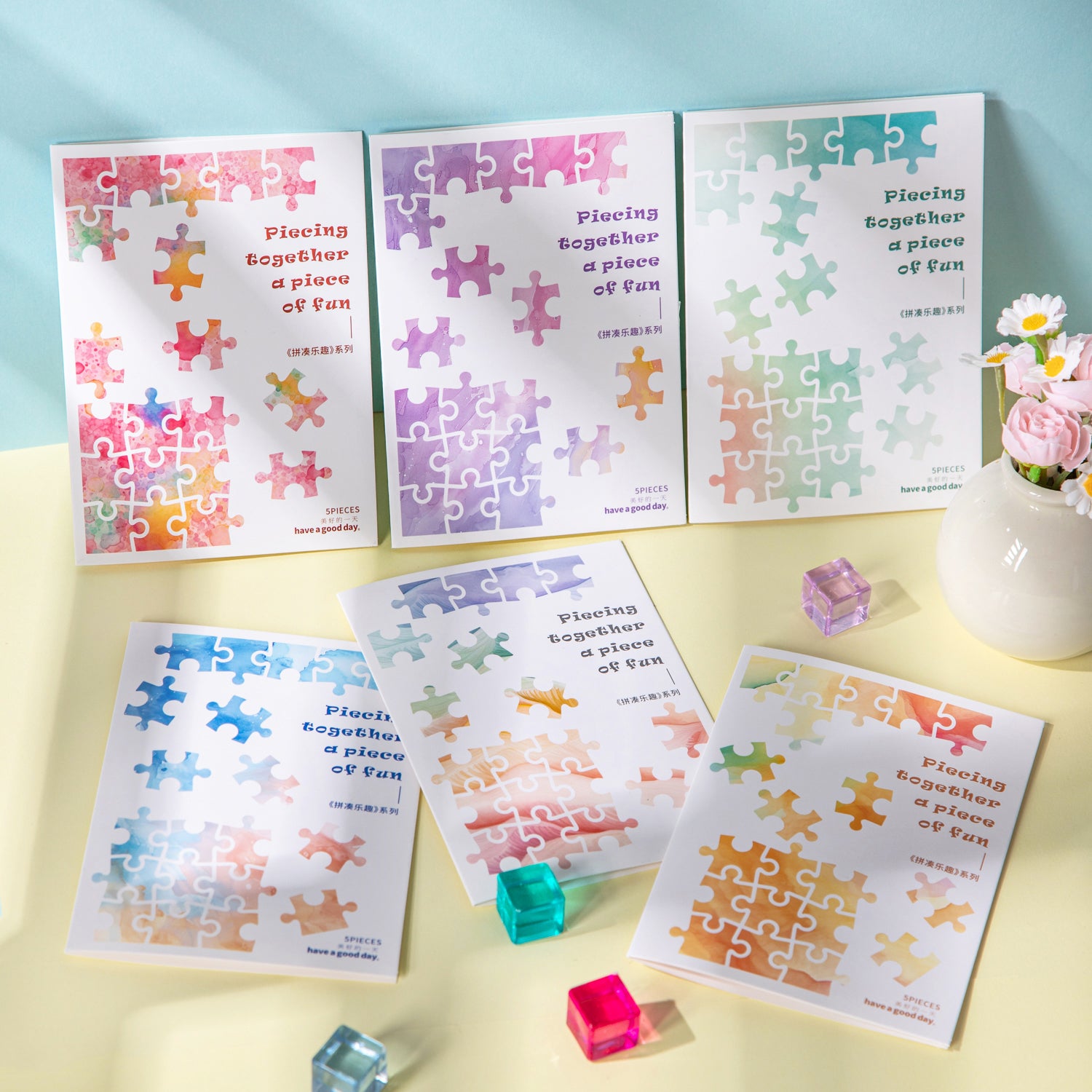 The Fun of Piecing Together Washi Sticker