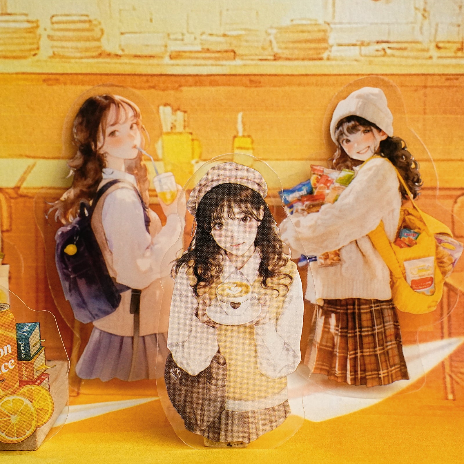 Dream Chasing Serie PET Sticker