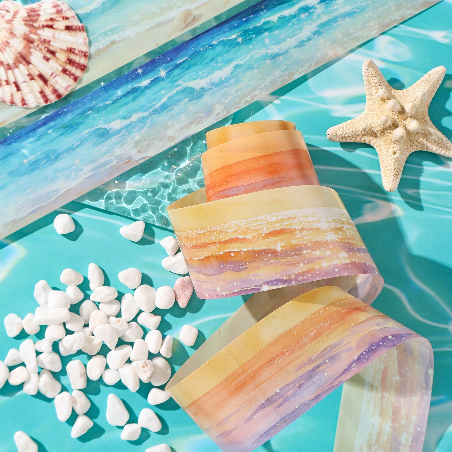 Ocean Waves PET Tape