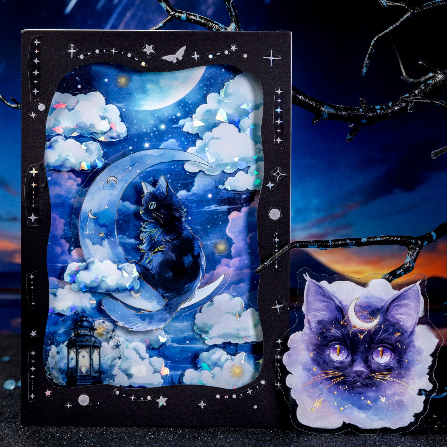 Glimmer of a Dream Starry Sky Theme PET Sticker