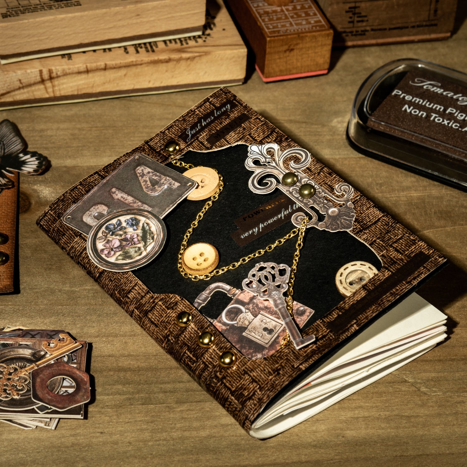 My Tent Table Writing Paper Sticker