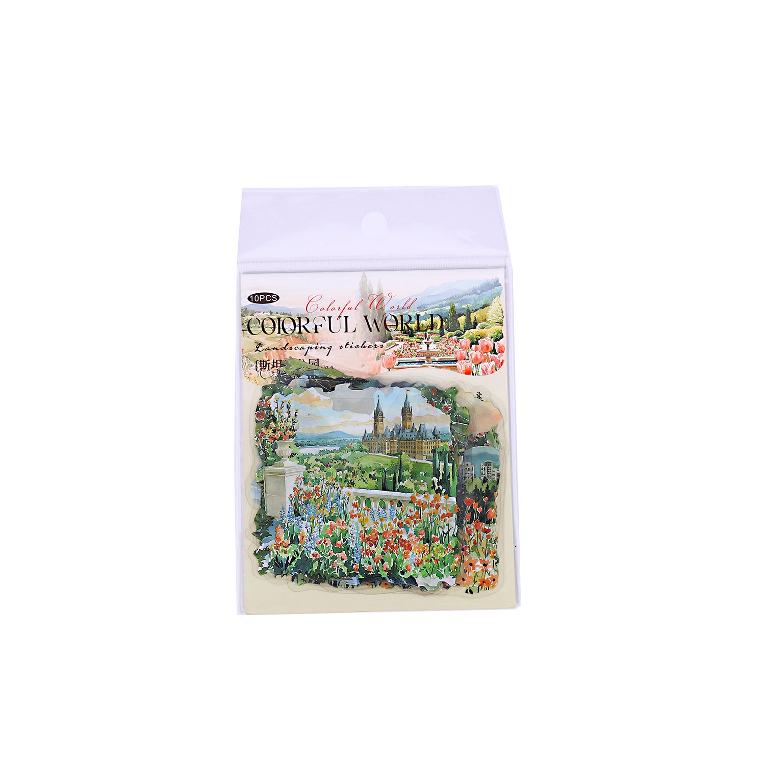 Colorful World PET Sticker