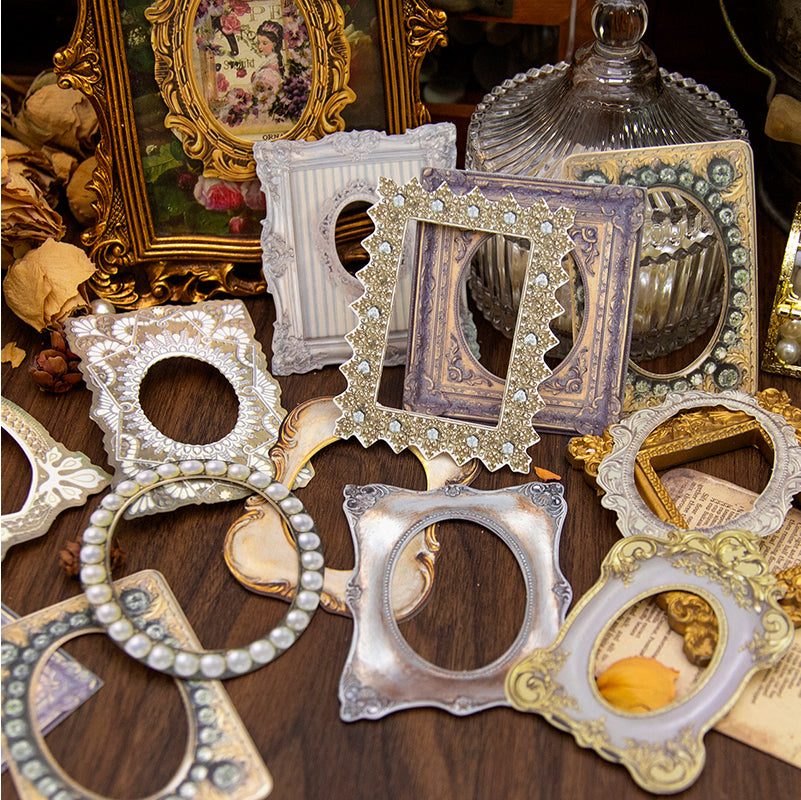 Classical Romantic Border Scrapbook Paper