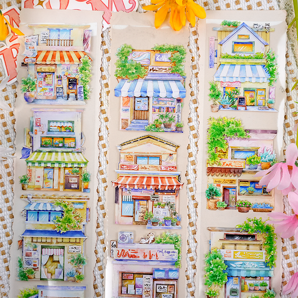 【BOBOYU】The Warm House Landscape Tape