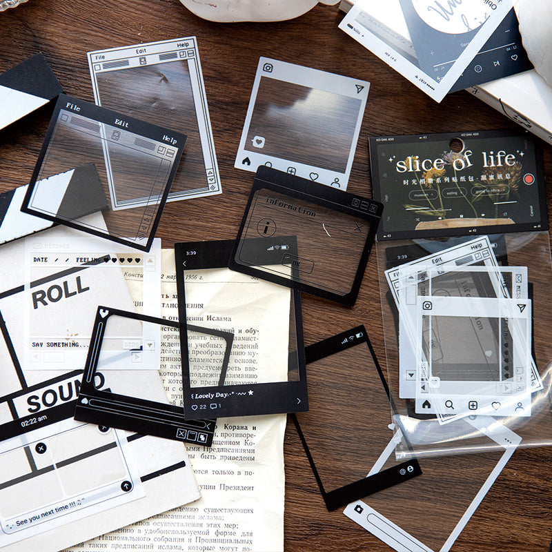 Film Photo Frame PET Sticker