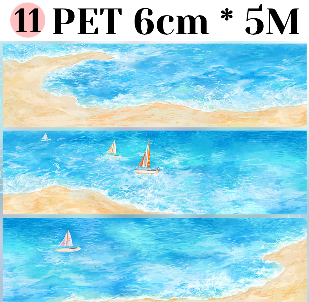 【ZERO】Waves/ Rivers / Water Surfaces Landscaping Tape(12 Styles)(Whole Roll Tape)