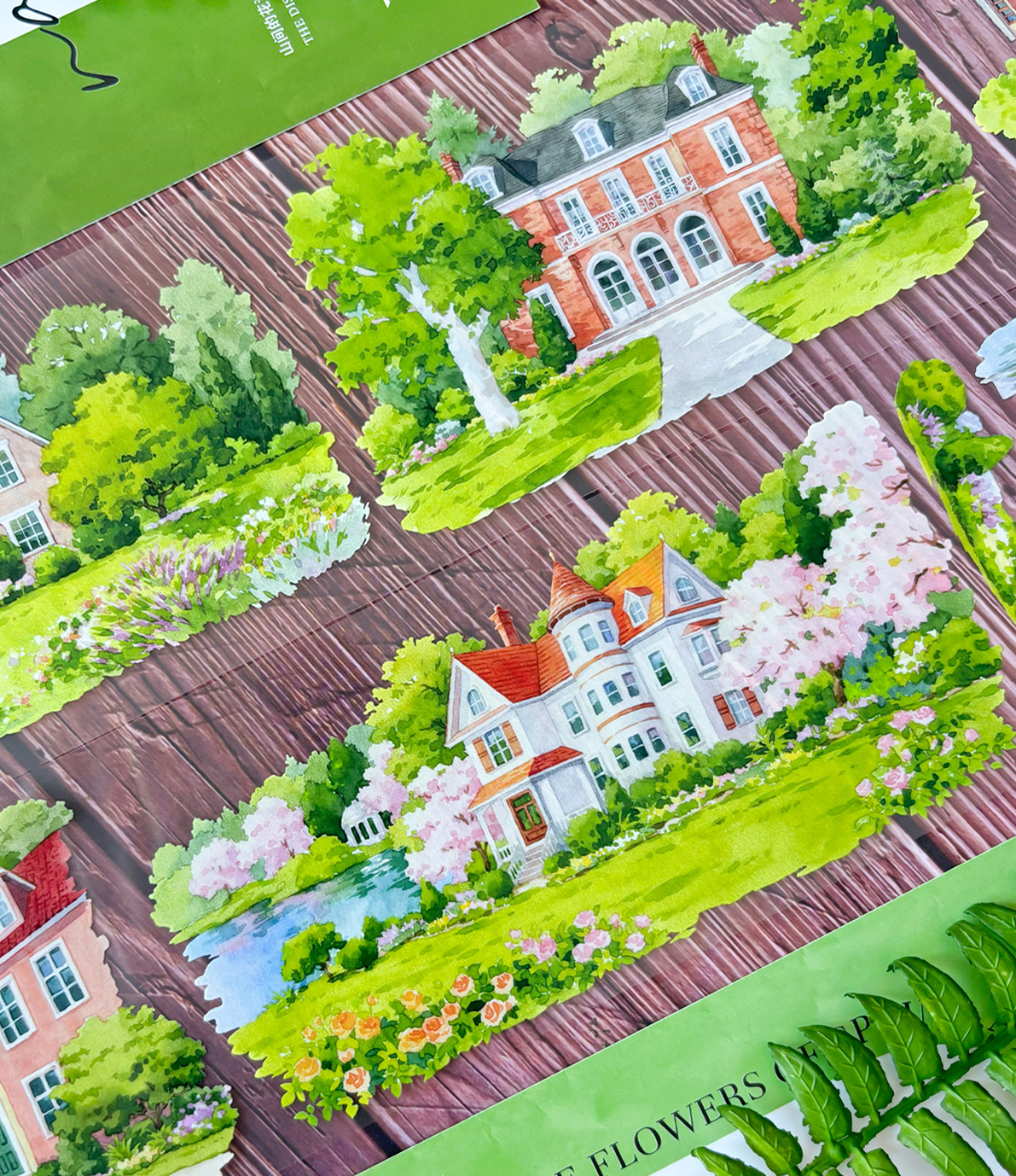 【NEW Studio】Southern Style Manor Landscaping Tape