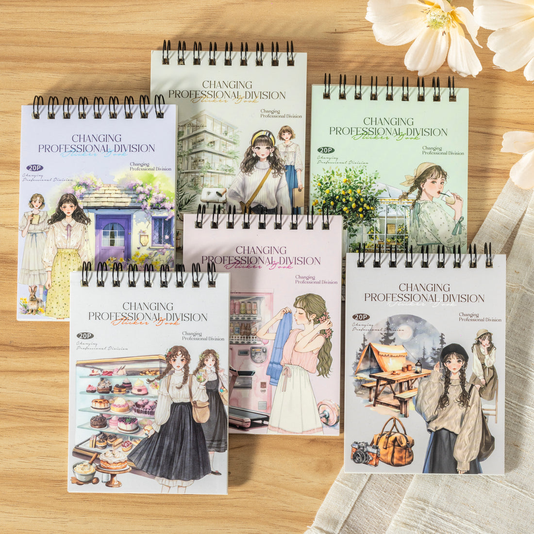 Changing Professional Sticker Books