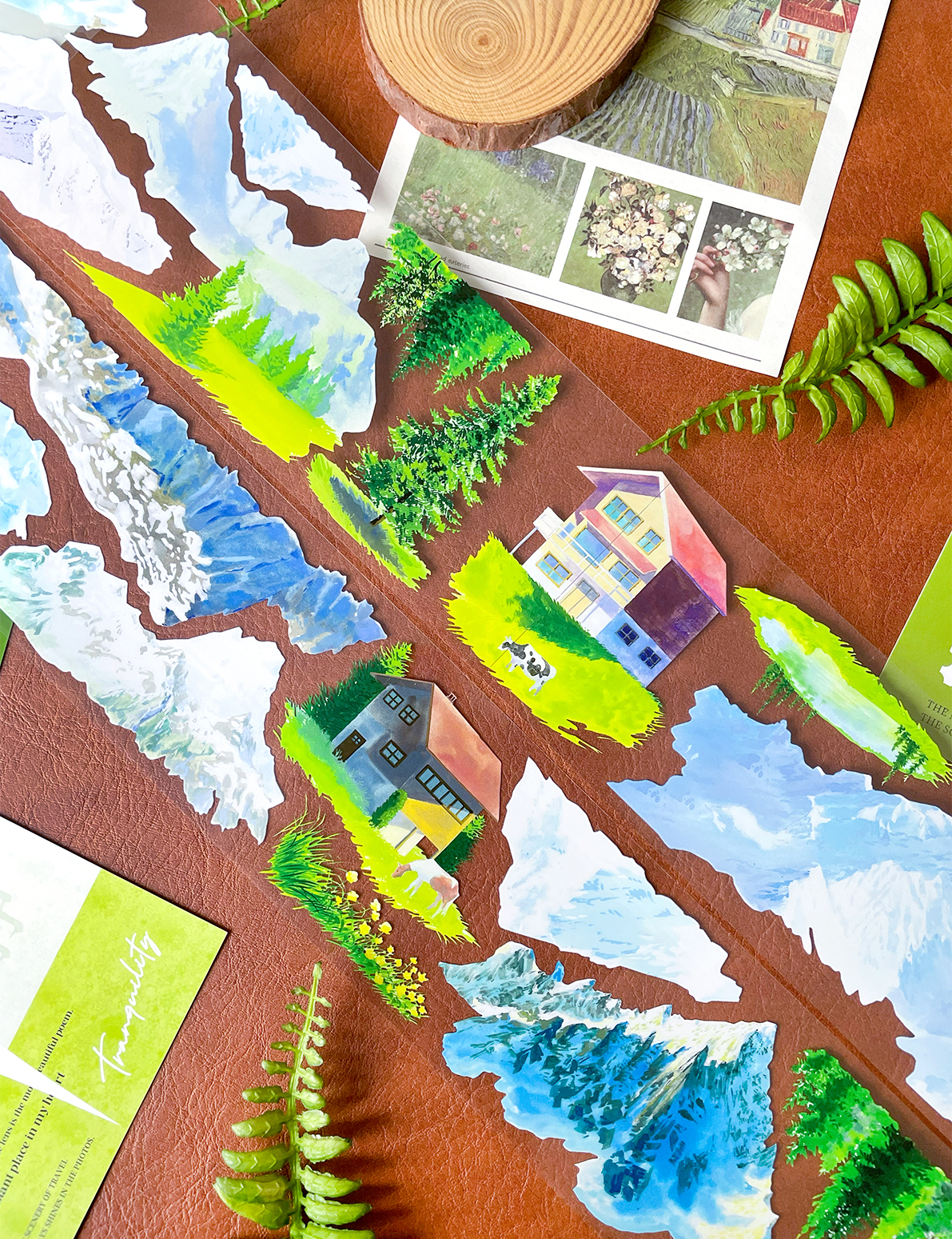 【NEW Studio】Mountain Peak Landscaping Tape