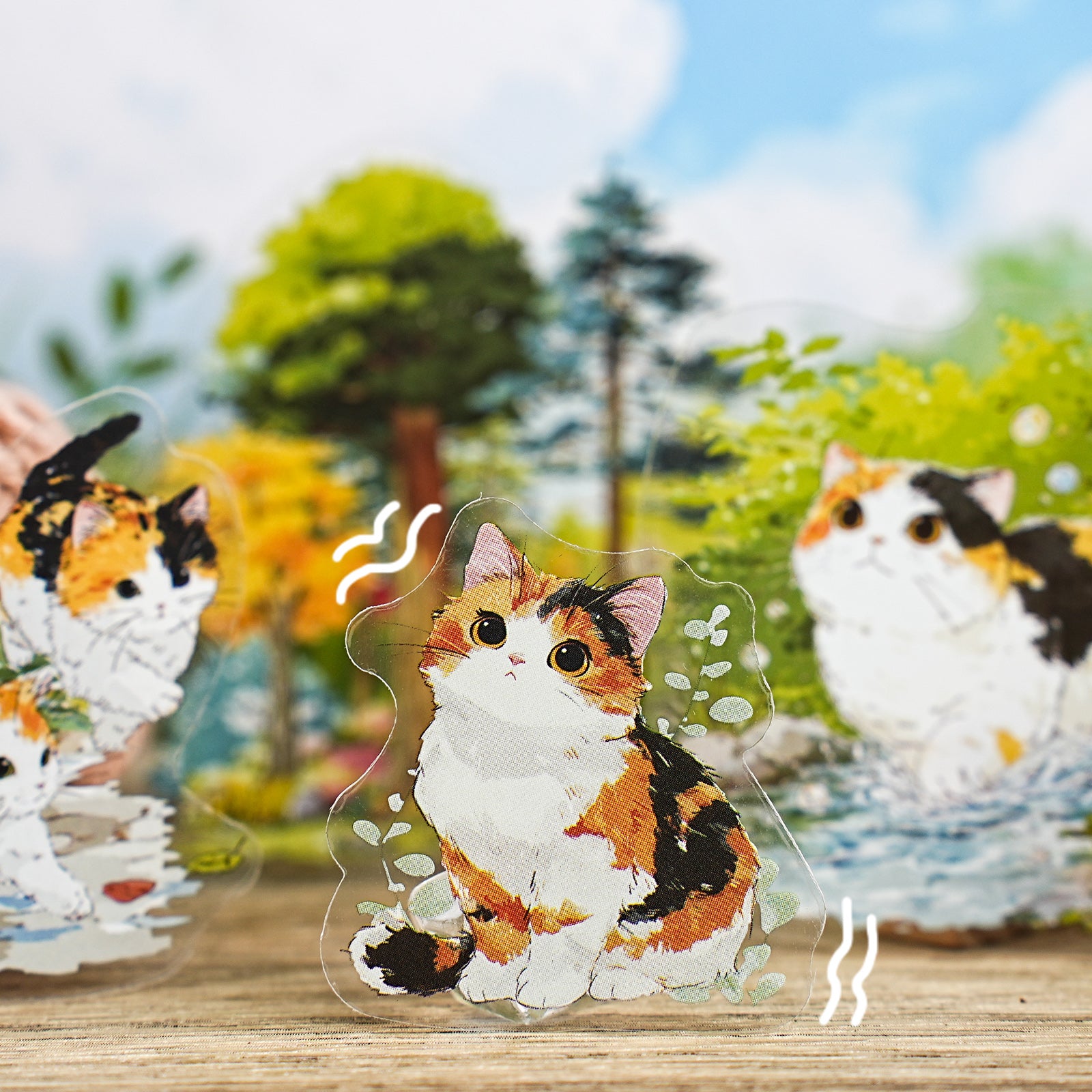 The Daily Life of a Cat PET Sticker